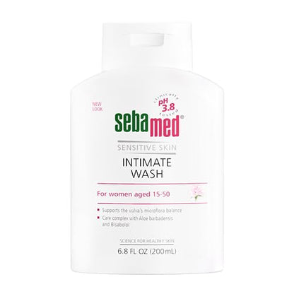 SEBAMED Feminine Intimate Wash pH 3.8 for Microflora Balance with Aloe Vera Mild Organic Based Daily
