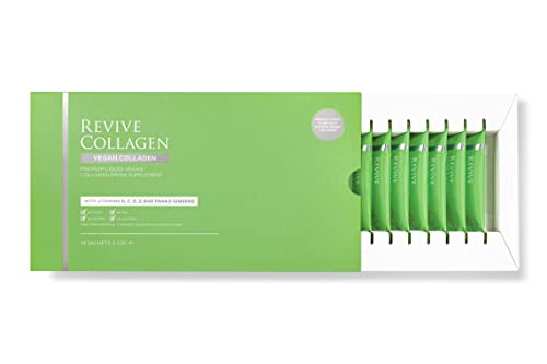 Revive Collagen 2500mg Plant Based Vegan Collagen with Added Vitamin B, C, D & E, Improved Skin, Hair & Nails Revive CollagenBuy Supplements Australia