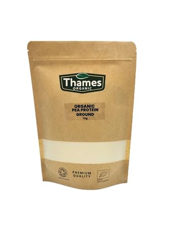 Thames Organic Organic Pea Protein Ground - Premium Vegan Supplement for Muscle Growth & Dietary Plans 250g Thames OrganicBuy Supplements Australia