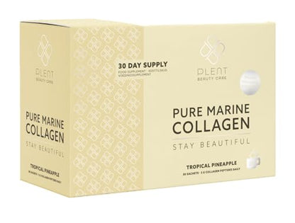 Plent Pure Marine Collagen Tropical Pineapple - Stay Beautiful - 5G Collagen Peptides Daily PlentBuy Supplements Australia
