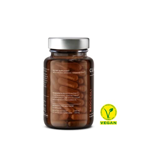 Broccoli Sprout Extract - 100mg Sulforaphane per Serving - Vegan - Antioxidant Supple CLAVBuy Supplements Australia