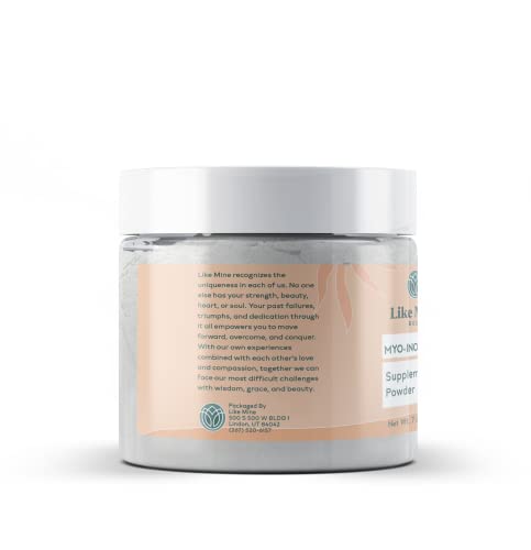 Like Mine Myo-Inositol (7 oz) Vitamin B8, Pure Single Ingredient with No Fillers, Additives Like MineBuy Supplements Australia