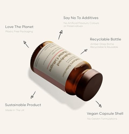 Pure Hydrolysed Marine Collagen Capsules 2400mg - Collagen Tablets High Strength Collagen Nature's SelectionBuy Supplements Australia