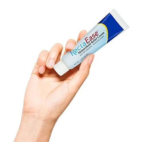 RectaEase (2 Pack) 5% Lidocaine Hemorrhoid Relief Cream 1 oz Tube, Anorectal Cream, Rapid Numbing Relief, Hemorrhoid Treatment from Itch and Burn RectaEaseBuy Supplements Australia