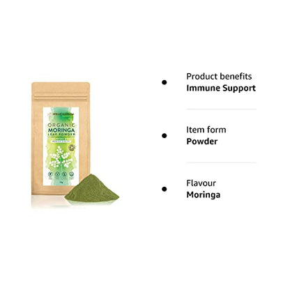1KG Moringa Superleaf Powder Oleifera 100% Organic Raw Premium Quality Non-GMO Spring BlossomBuy Supplements Australia