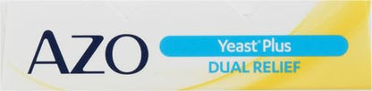 AZO Yeast Plus Dual Relief Tablets, Yeast Infection and Vaginal Symptom Relief, Relieves Itching & Burning AZOBuy Supplements Australia
