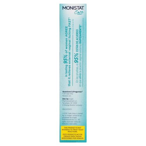Monistat Care Maximum Strength Instant Itch Relief Cream, 1 Ounce each (Value Pack of 5) My StoreBuy Supplements Australia