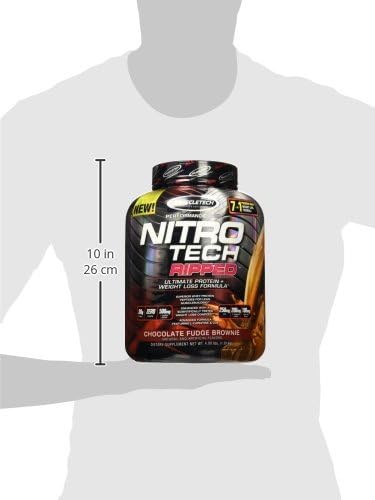 MuscleTech Nitro-Tech Ripped Lean Whey Protein Powder Whey Protein Isolate Weight MuscleTechBuy Supplements Australia