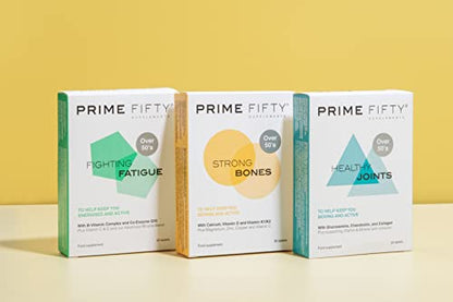 Prime Fifty Strong Bones Supplements – 28 Multivitamin Tablets with Calcium, Magnesium FutureYou CambridgeBuy Supplements Australia