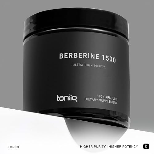 Toniiq Ultra High Strength Berberine 1500mg from The Himalayas Berberine Supplement ToniiqBuy Supplements Australia