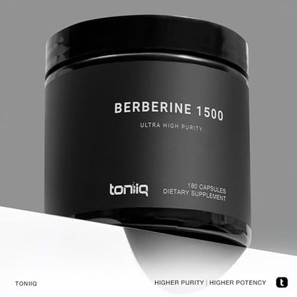 Toniiq Ultra High Strength Berberine 1500mg from The Himalayas Berberine Supplement ToniiqBuy Supplements Australia