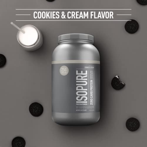 Isopure Protein Powder, Zero Carb Whey Isolate with Vitamin C & Zinc for Immune Support IsopureBuy Supplements Australia