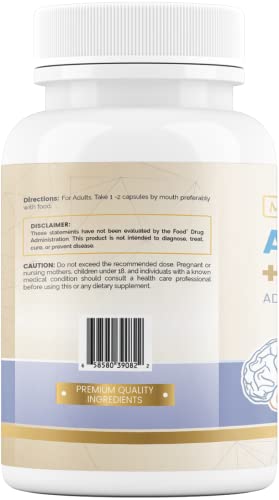 Maximize Within Alpha GPC + Citicoline 60 Ct, 1600mg Concentrated Formula- 99%+Highly Purified & Bioavailable Nootropic-Cognitive Enhancer, Supports Memory, Brain Function, Boosts Focus, Mood & Energy Maximize WithinBuy Supplements Australia