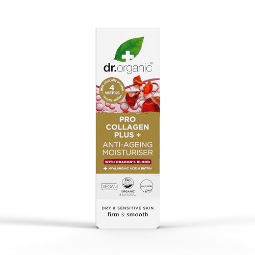 Dr Organic, Organic Pro Collagen with Dragons Blood, Natural, Vegan, Cruelty Free, Paraben & SLS Free, 50ml DR ORGANICBuy Supplements Australia