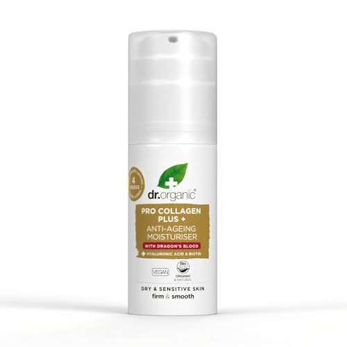 Dr Organic, Organic Pro Collagen with Dragons Blood, Natural, Vegan, Cruelty Free, Paraben & SLS Free, 50ml DR ORGANICBuy Supplements Australia