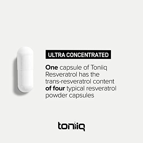 Ultra High Potency Third-Party Tested Trans Resveratrol 1000mg - 98% Pure ToniiqBuy Supplements Australia