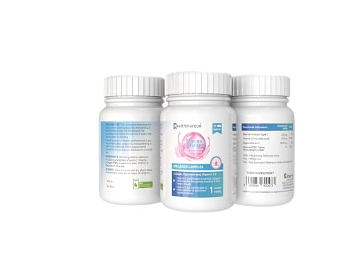 Collagen Complex | Collagen + Hyaluronic Acid + Vitamin C + Vitamin E | Tablets HealthmarqueBuy Supplements Australia