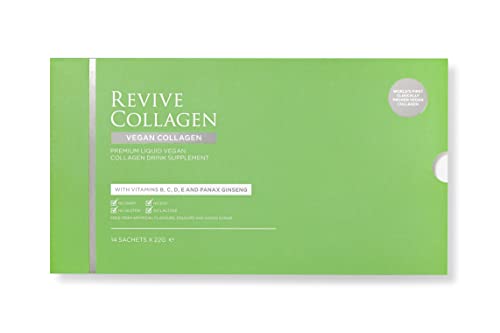 Revive Collagen 2500mg Plant Based Vegan Collagen with Added Vitamin B, C, D & E, Improved Skin, Hair & Nails Revive CollagenBuy Supplements Australia