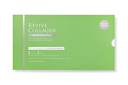 Revive Collagen 2500mg Plant Based Vegan Collagen with Added Vitamin B, C, D & E, Improved Skin, Hair & Nails Revive CollagenBuy Supplements Australia