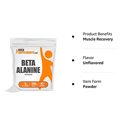 BULKSUPPLEMENTS.COM Beta Alanine Powder - Beta Alanine Supplement, Beta Alanine BULKSUPPLEMENTS.COMBuy Supplements Australia