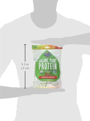 Garden of Life Organic Plant Protein Smooth Coffee Powder, 10 Servings - Vegan Garden of LifeBuy Supplements Australia