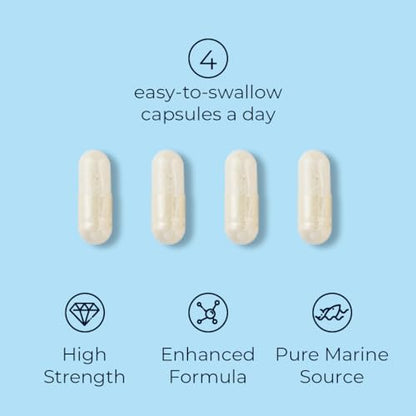 Reverse Life Marine Collagen Capsules 1200mg – with Hyaluronic Acid & Vitamin C + Q10 Reverse LifeBuy Supplements Australia