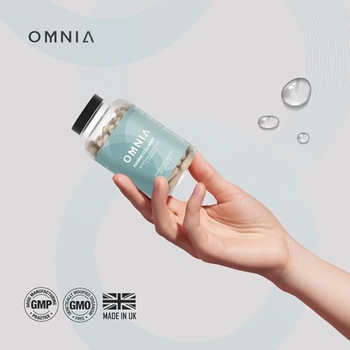 Omnia Marine Collagen Capsules 2400mg for Women & Men with Type I Collagen OMNIABuy Supplements Australia