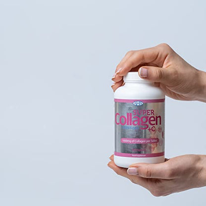 AHS Super Collagen Plus C Tablets - Pack of 250 Tablets (Also 120 + 90 Counts) 3 Sizes! 6000MG PER AHSBuy Supplements Australia