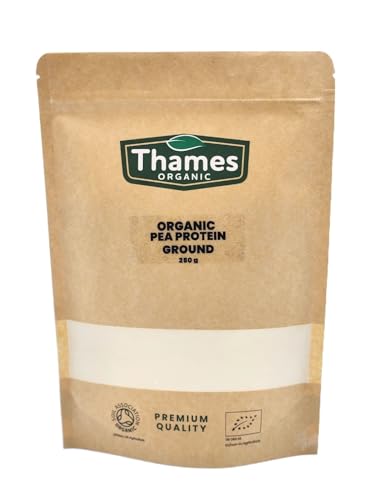 Thames Organic Organic Pea Protein Ground - Premium Vegan Supplement for Muscle Growth & Dietary Plans 250g Thames OrganicBuy Supplements Australia