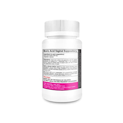 NutraBlast Boric Acid Vaginal Suppositories - 100% Pure Made in USA NutraBlastBuy Supplements Australia