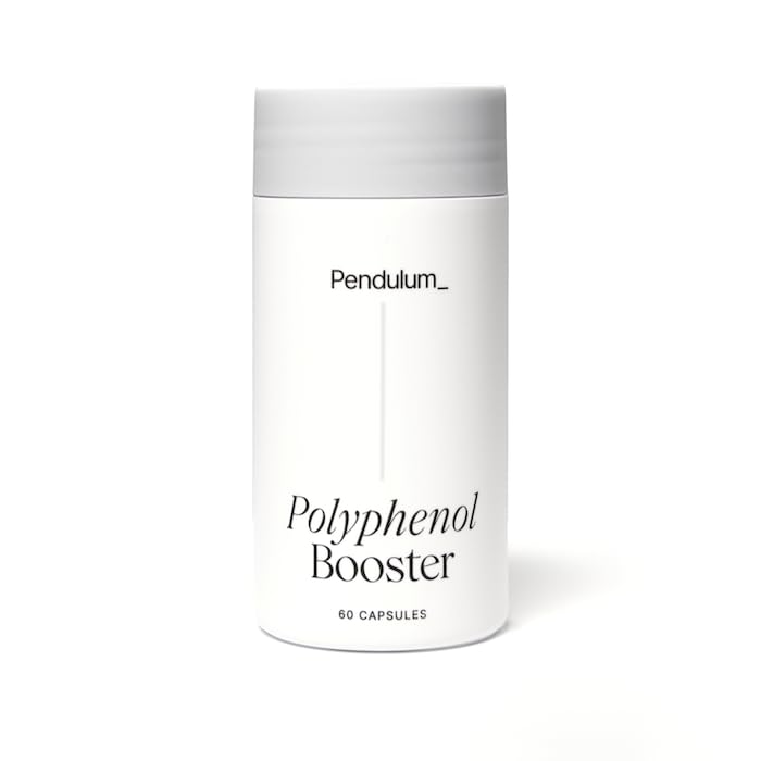 Pendulum Polyphenol Booster, Antioxidant from Superfoods, Beneficial Plant Compounds for Good Health, Helps Boost Akkermansia Muciniphila for Men & Women (60 Capsules, 1-Pack) PendulumBuy Supplements Australia
