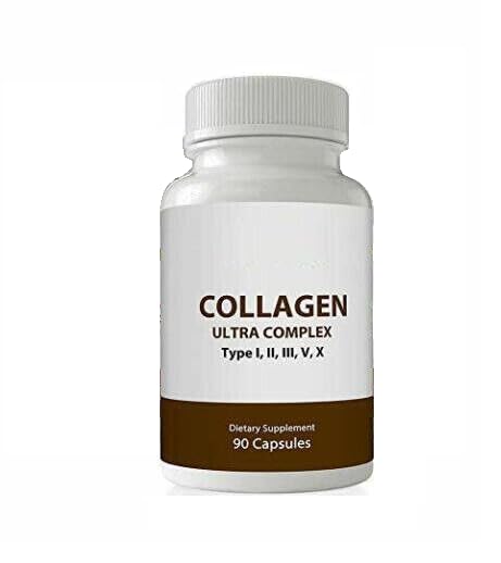 Ultra Premium Multi Collagen Capsules for Men & Women, Pure Hydrolyzed Collagen Peptides, Vitamin Supplement for Hair, Skin, Nails, and Joint Support (Types I, II, III, V, X,) 90 Capsules StarPass LabsBuy Supplements Australia