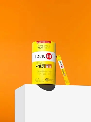 LACTO-FIT Chongkundang Healthcare Gold Probiotic 50 Pack Powder Sticks – Multi Strain Daily Probiotics with Prebiotics and Postbiotics for Digestive Balance and Everyday Wellness LACTO-FITBuy Supplements Australia