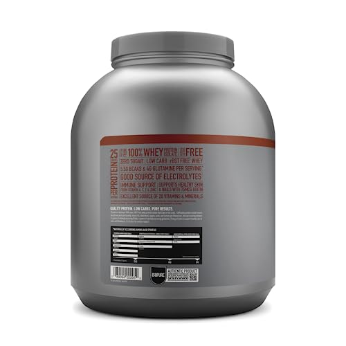 Isopure Protein Powder, Whey Isolate with Vitamin C & Zinc for Immune Support, 25g Protein IsopureBuy Supplements Australia