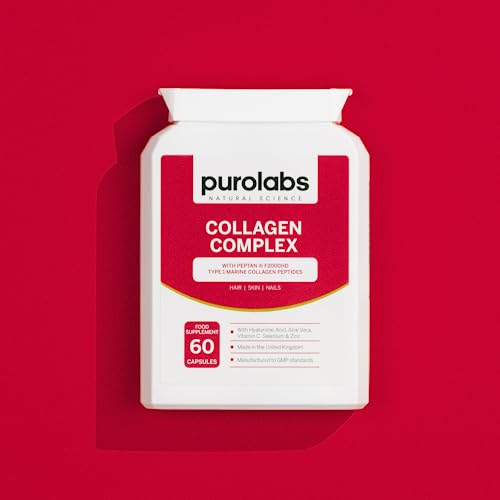 Marine Collagen Complex - Collagen Supplement for Women & Men - with Hyaluronic Acid & Vitamin C PurolabsBuy Supplements Australia