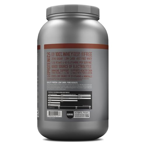 Isopure Dutch Chocolate Whey Isolate Protein Powder with Vitamin C & Zinc for Immune IsopureBuy Supplements Australia