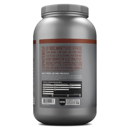 Isopure Dutch Chocolate Whey Isolate Protein Powder with Vitamin C & Zinc for Immune IsopureBuy Supplements Australia