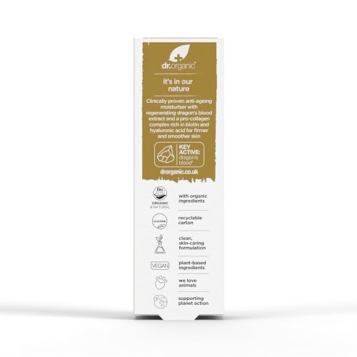 Dr Organic, Organic Pro Collagen with Dragons Blood, Natural, Vegan, Cruelty Free, Paraben & SLS Free, 50ml DR ORGANICBuy Supplements Australia