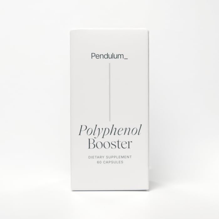 Pendulum Polyphenol Booster, Antioxidant from Superfoods, Beneficial Plant Compounds for Good Health, Helps Boost Akkermansia Muciniphila for Men & Women (60 Capsules, 1-Pack) PendulumBuy Supplements Australia