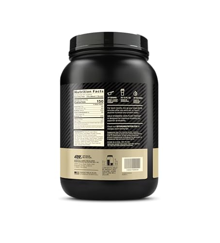 Optimum Nutrition Gold Standard 100% Plant Based Protein Powder, Gluten Free, Vegan Optimum NutritionBuy Supplements Australia