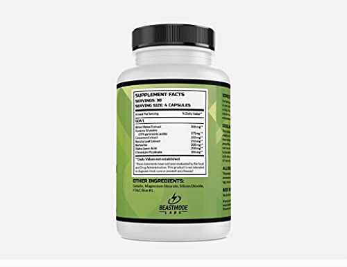Beastmode Labs GDA1 Glucose Disposal Agent, Contains Berberine BeastModeBuy Supplements Australia