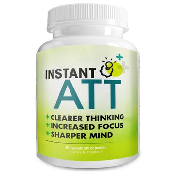InstantATT - 7-in-1 Caffeine Free Nootropic All-Natural Brain, Focus, Memory Supplement (60 Capsules) Instant BrandsBuy Supplements Australia