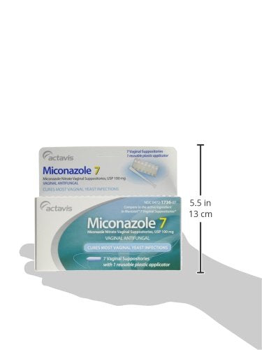 Miconazole 7 Day Vaginal Suppositories 100 mg - 7 ea MiconazoleBuy Supplements Australia