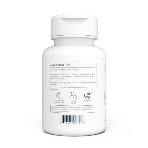 Renue By Science NMN Supplement | 240 Chewable Vegetarian Tablets - 125mg Nicotinamide Mononucleotide per Serving | Lemon Flavour - Manufactured in The USA Third-Party Tested Renue By ScienceBuy Supplements Australia