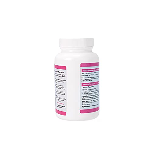 AHS Super Collagen + Vitamin C Tablets 120 Tablets - 6000mg Collagen per Serving - 1 Month Supply AHSBuy Supplements Australia