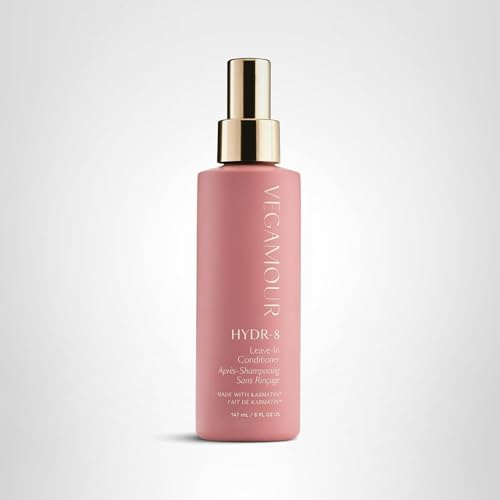 VEGAMOUR HYDR-8 Leave-In Conditioner, for Deep Hydration & Heat Protection, with Vegan Keratin, for Soft, Silky, Frizz Free Hair, 5 fl oz VEGAMOURBuy Supplements Australia