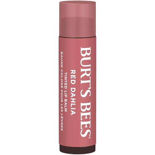 Burt's Bees Lip Tint Balm with Long Lasting 2 in 1 Duo Tinted Balm Formula, Color Infused with Deeply Hydrating Shea Butter