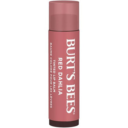 Burt's Bees Lip Tint Balm with Long Lasting 2 in 1 Duo Tinted Balm Formula, Color Infused with Deeply Hydrating Shea Butter