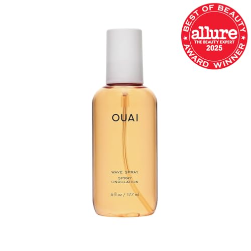 OUAI Wave Spray - Texture Spray for Hair with Coconut Oil & Rice Protein - Adds Texture, Volume & Shine for Beach Waves - Paraben Free, Safe for Color & Keratin-Treated Hair (6 fl oz) OUAIBuy Supplements Australia