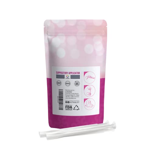 NutraBlast Disposable Vaginal Suppository Applicators (15-Pack) - Fits Most Brands, Pills NutraBlastBuy Supplements Australia